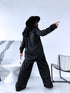 OVERSIZE 2in1 комплект "BLACK NOISE" - ЧЕРНЫЙ